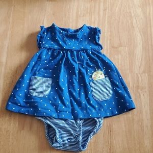 Blue Sunshine in my Pocket Dress